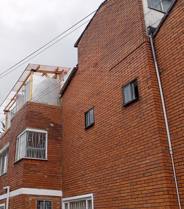Vivienda Multifamiliar, terraza